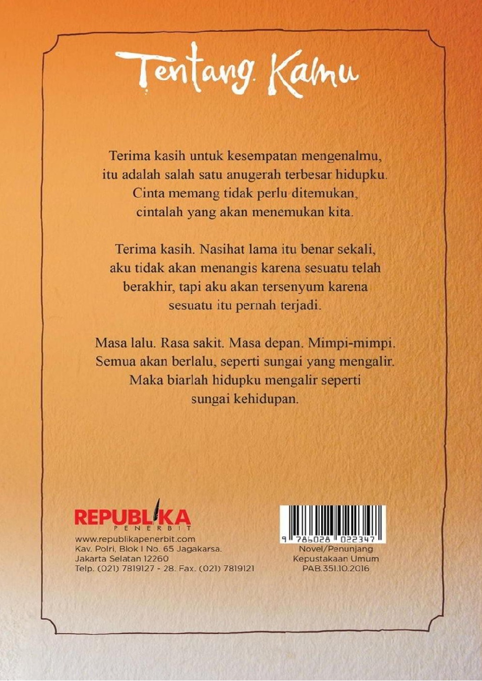 Halaman Buku — Tentang Kamu Tere Liye