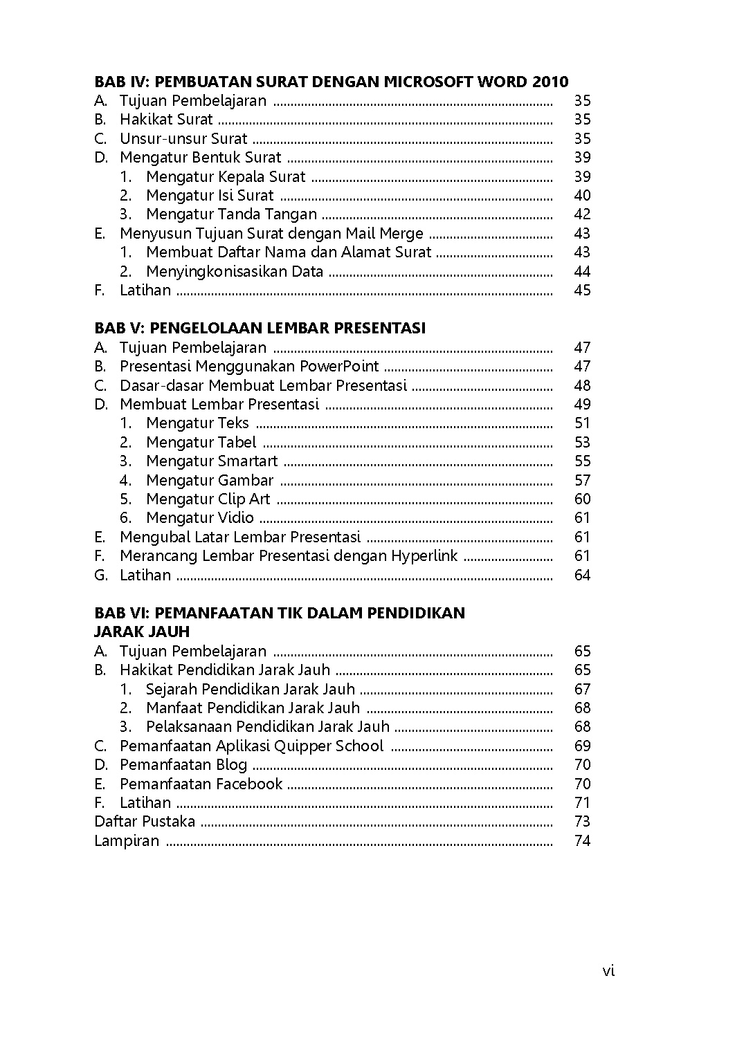 Halaman Buku — Buku Teknologi Informasi Dan Komunikasi