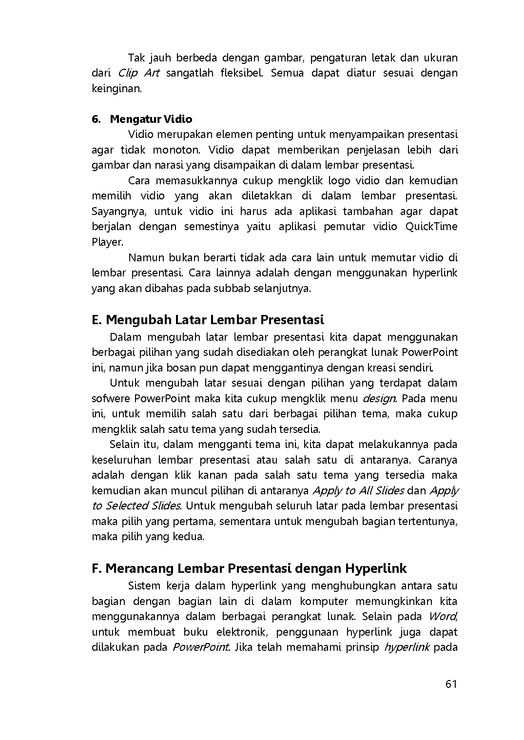 Halaman Buku — Buku Teknologi Informasi Dan Komunikasi